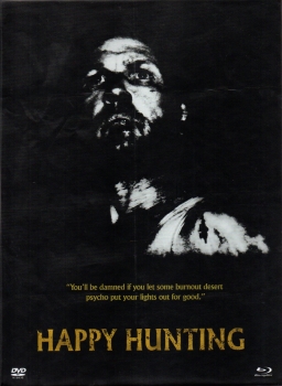 Happy Hunting - Run for your Life - 2-Disc Limited Uncut Mediabook von Shock Entertainment - Limitiert auf 50 Stück & nummeriert - Character Edition 1 - DVD & Blu-ray - Neu & OVP